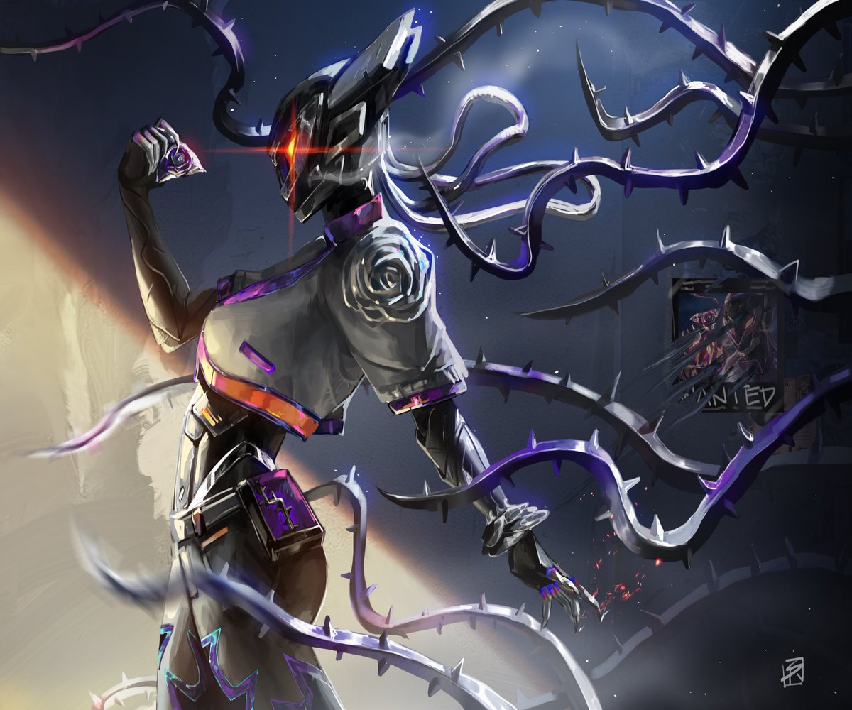 shim0rin's tweet photo. Choke me with that vines🔥 #VYSE #vysevalorant #VALORANTChampions #valorant #VALORANTfanart https://t.co/CgFQfqOgM1