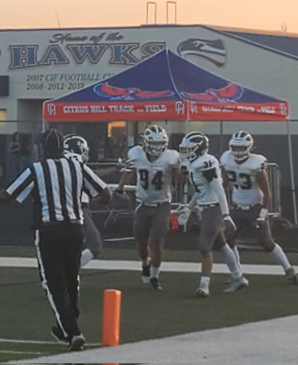 Terriers dominate @ Citrus Hill (34-6)! <a href="/RedlandsHighSch/">Redlands High School</a> <a href="/RedlandsUSD/">Redlands USD</a> #longblueline