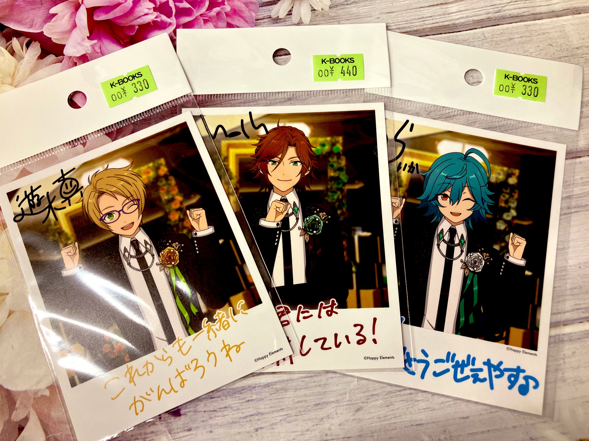 あんスタ 宝丈萊香 アクリルスタンド缶バッジ4piece