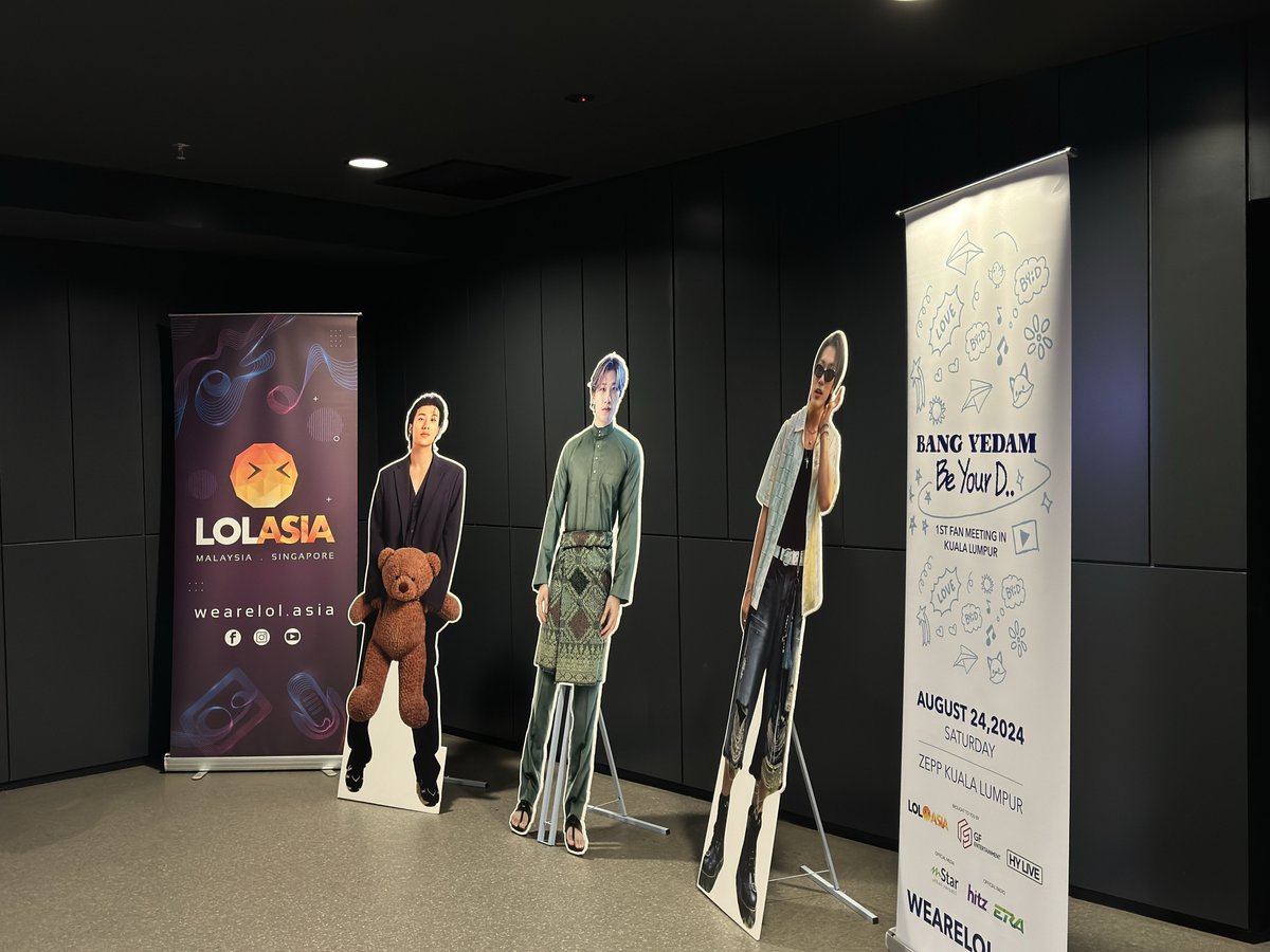 Yedam_MY's tweet photo. New checkpoints at Level B2! 

Everyone can go to Level B2 after redeeming wristband / seat number / signed poster! 

MY BYD TUNGGU BANG YEDAM
#BANGYEDAMComeToMY
#BANGYEDAM1stFMinKL
#BANGYEDAMinMY https://t.co/EBPS2tTiiP
