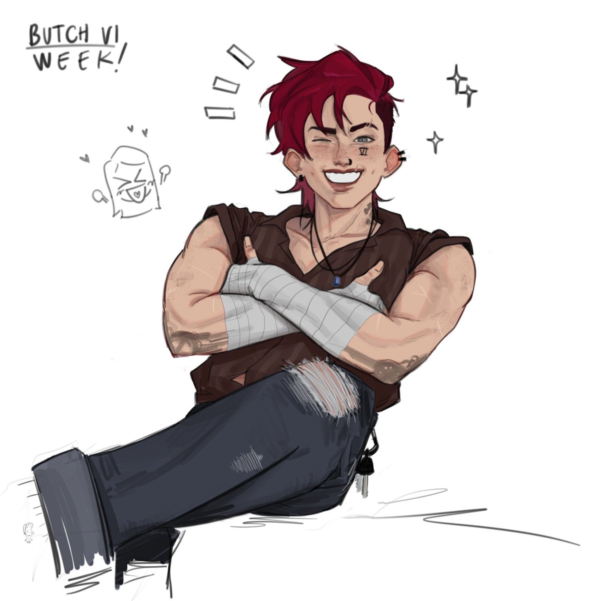 #ButchViWeek yall

Its saturday here shuddup