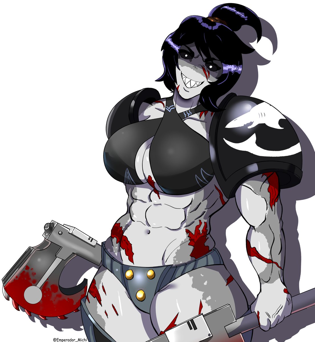 Emperador_Michi's tweet photo. Rule 63 Carcharodones
#40k #WarhammerArt #WarhammerCommunity #carchharodons #warhammer40k https://t.co/5UxzKcsOru