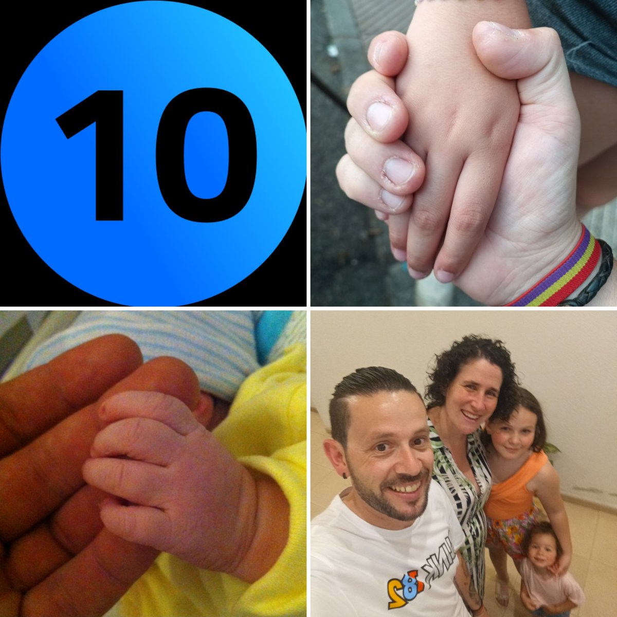 Y ya llegaron los 10!!! Y solo puedo decirte que no cambies nunca, que sigas siendo así, que nosotros siempre estaremos orgullosos de tí... Muchas felicidades Marti!!! Te queremos mucho Ari, Papi y Lauri...