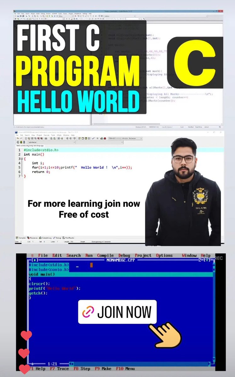 techindro's tweet photo. Hey are you a beginner and try to learn coding skills from basics to advance level just visit my profiles 👇

https://t.co/dQO1225mza https://t.co/aorJlpmEFU