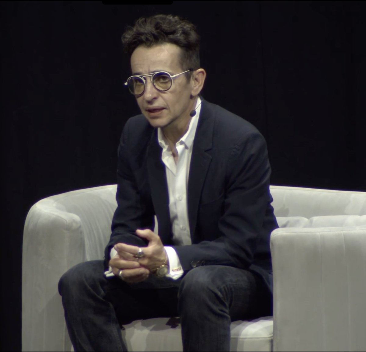 Russian American journalist <a href="/mashagessen/">m. gessen</a> addresses the trouble with memory to another sold out crowd at <a href="/Carriageworks/">Carriageworks</a> 🔥 

Missed out on in person tickets? Catch up with on demand tickets, now streaming at festivalofdangerousideas.com/program/the-wa… #FODI