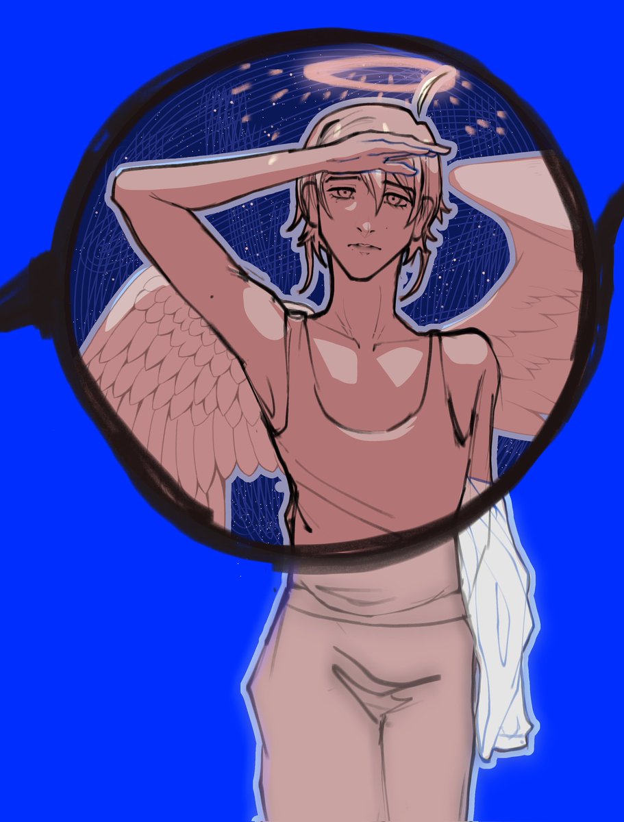 86_paimu's tweet photo. I love humans w wings. Especially angels https://t.co/SyXPsc6GzN