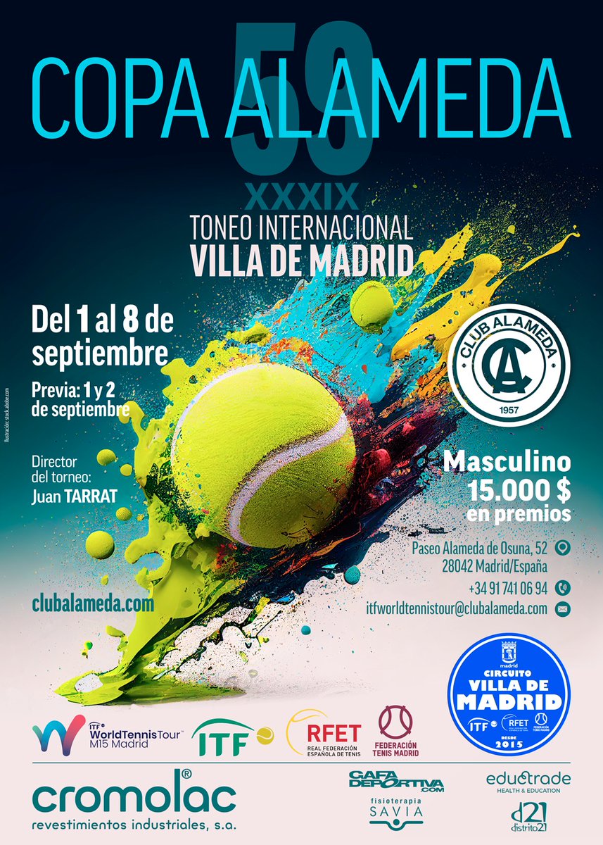 Club de Tenis Alameda tweet media