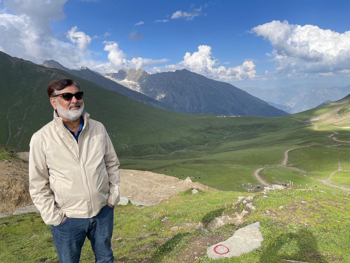 farhatalimir's tweet photo. August 22, 2024 scenic view from Baboon top of Neelum  Valley https://t.co/eQWjNPZ6ac