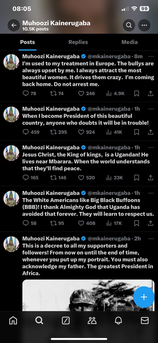 I'm really glad m7 is the last one in his line, this one cant even lead a sub county🤣