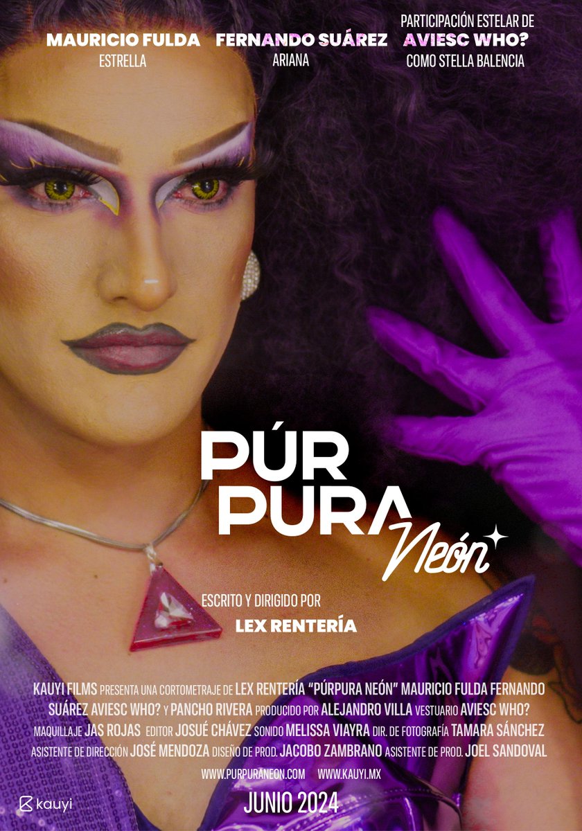 Gabrielgtzg's tweet photo. #QueerShorts 🎞️🏳️‍🌈🏳️‍⚧️ 19 Festival @shortsmexico
Otoño, de Luis Pacheco
Púrpura neón, de @LexRenteria 
Queerceañera, de Marcos Nieves
Respira profundo, de Surave Flores
Revelado, de Iván Lipkies

https://t.co/gtkOKeMVhl
🧵7/9 https://t.co/us7jKgLO1I