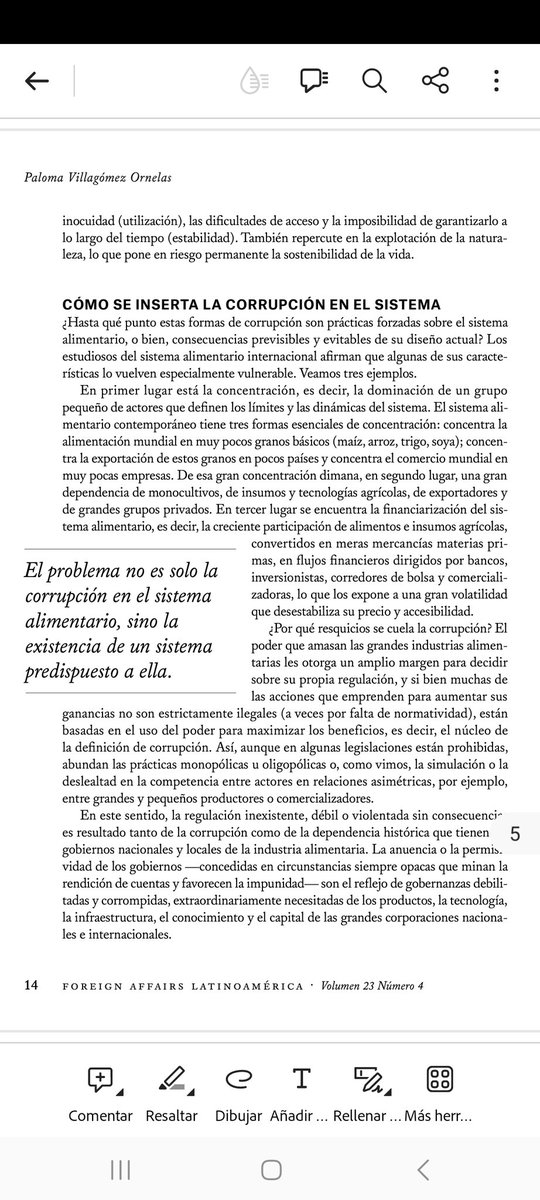 Hace unos meses escribí sobre #corrupción en el sistema alimentario industrial contemporáneo, un fenómeno que parece más una consecuencia lógica de su diseño que un resultado inesperado.  

Lo dejo por acá. #GraciasPorLeer

1/2