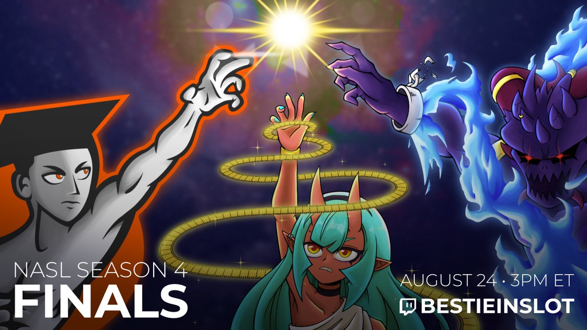 NASL Season 4 FINALS are LIVE RIGHT NOW on the purple website

Hosted by our friends at BestieInSlot 
(LINK BELOW CAUSE THIS WEBSITE IS SO WACK)
