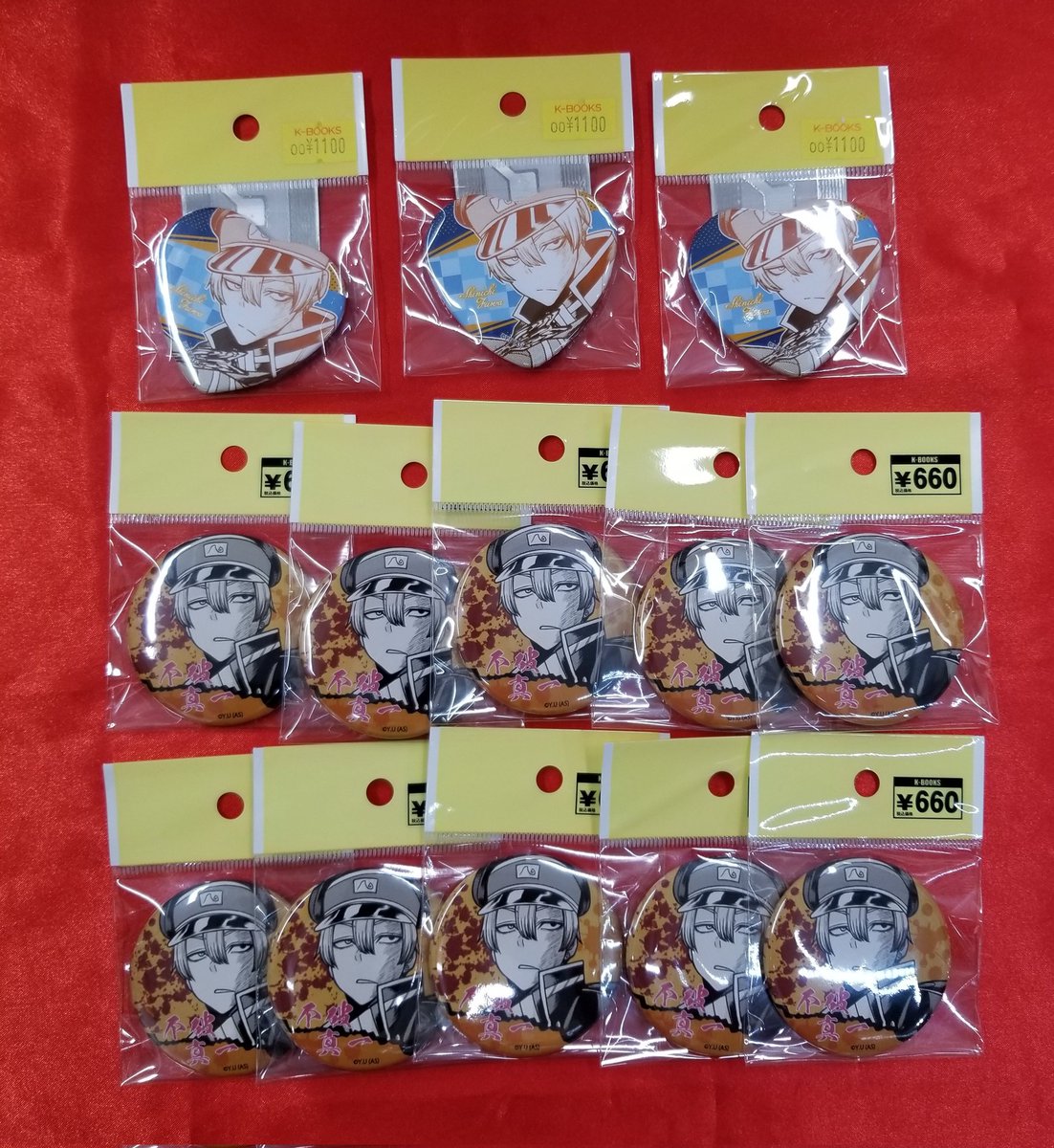 入荷情報】 『#桃源暗鬼』 丸型缶バッジ・ハート缶バッジ #鳥飼羽李