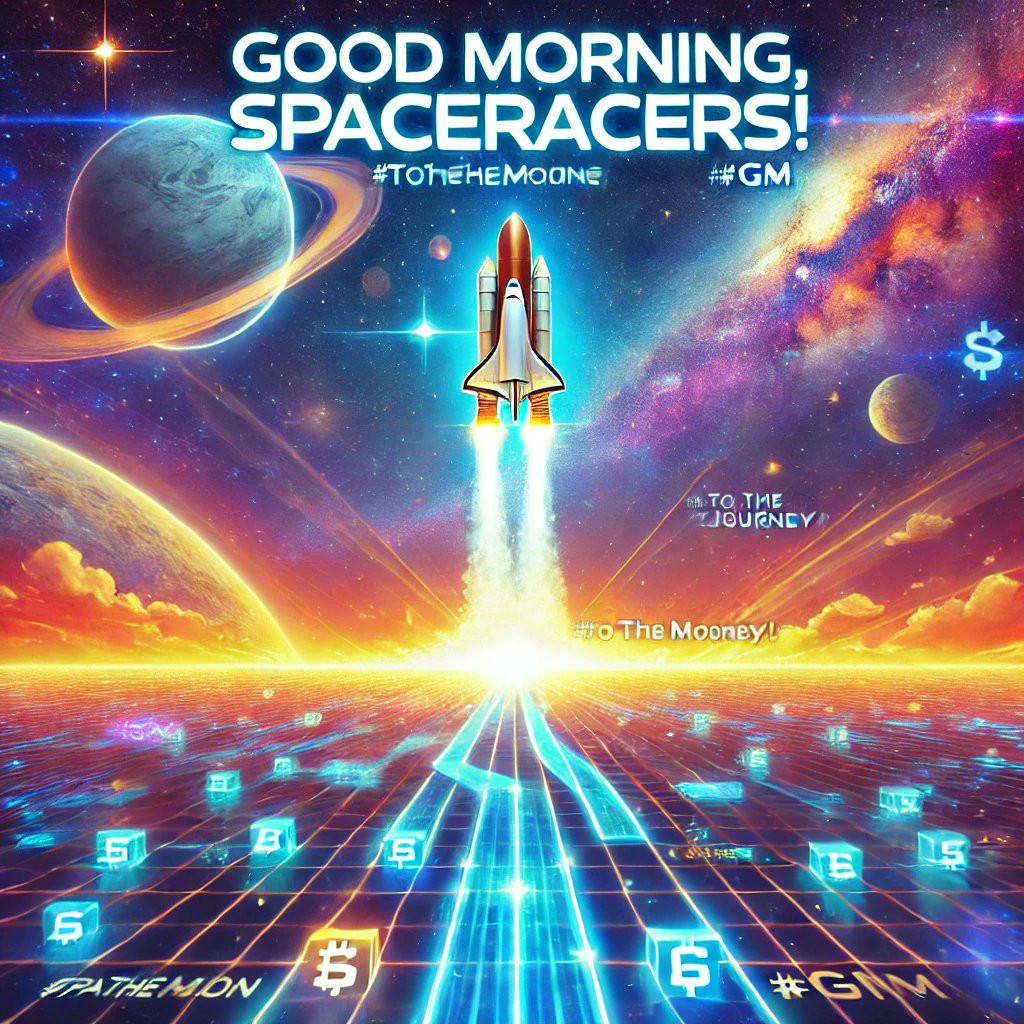 SpaceRaceCoin's tweet photo. π Good Morning, SpaceRacers! π
The cosmos awaits, and SpaceRaceCoin is your ticket to the stars. Let's conquer the universe, one block at a time! π
https://t.co/Rker1a2Lyb
#SpaceRaceCoin #ToTheMoon #CryptoJourney #GM https://t.co/QwwM3vGOBC