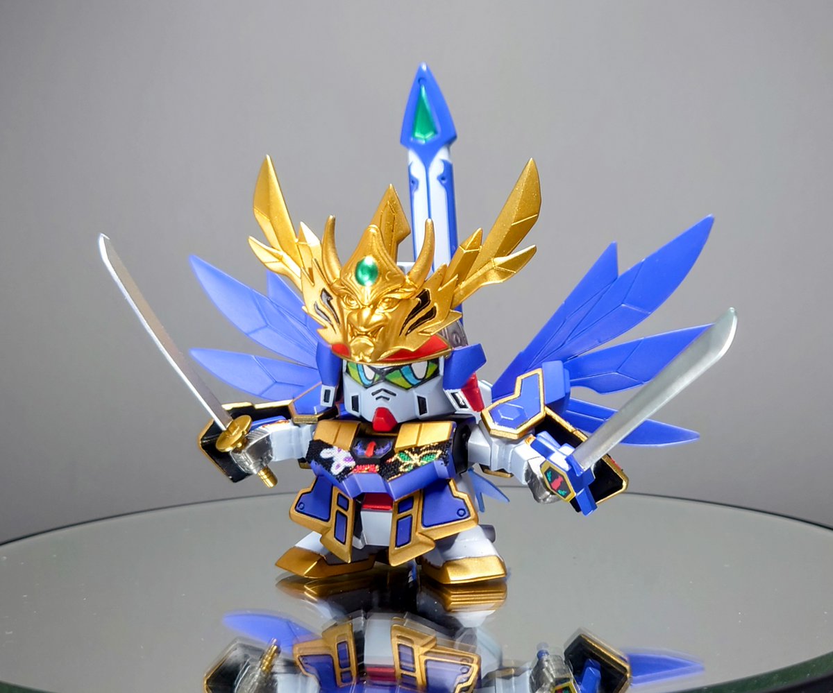 #SDガンダム
＿＿＿＿＿＿＿＿＿＿

ゼッケン五番！
【武者戦車(タンク)すぺっく参(スリー) &amp; 武者 荒烈駆主(アレックス)】

『この使命！成し遂げてみせます！』
 ＿＿＿＿＿＿＿＿＿＿

#ガンプラエキシビション でのサークル展示に向け制作しました！
応援宜しくお願い致します！！！！！！