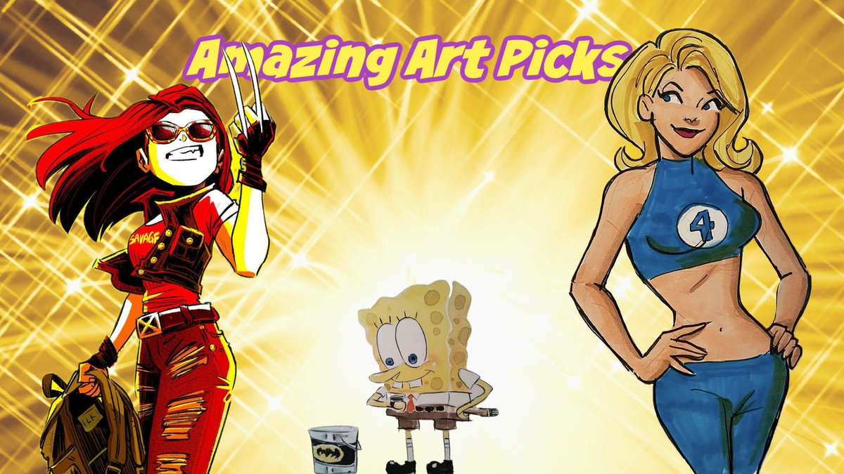 Check out this week's Amazing Art from <a href="/mikemaihack/">Mike Maihack</a> #DustinNguyen <a href="/Uminga720/">Chris Uminga SDCC BB-18</a> <a href="/Reilly_Brown/">RΞILLY (insert blue check mark here)</a> <a href="/MahmudAsrar/">Mahmud Asrar 🪲</a> <a href="/AxelMedellin/">Axel Medellin ( @axelmedellin.bsky.social )</a> <a href="/khoiphamart/">Khoi Pham</a> <a href="/Michael_Cho/">Michael Cho</a>  <a href="/itsveronicafish/">Veronica Fish</a> and more!
entertainmentfish.com/2024/08/24/ama…