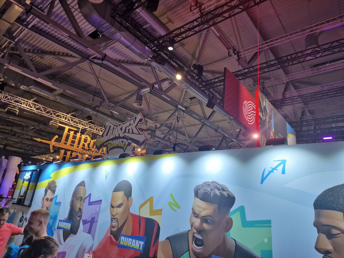 gamesseller's tweet photo. #DunkCityDynasty #DunkatGamescom https://t.co/DTUPEaQj1j