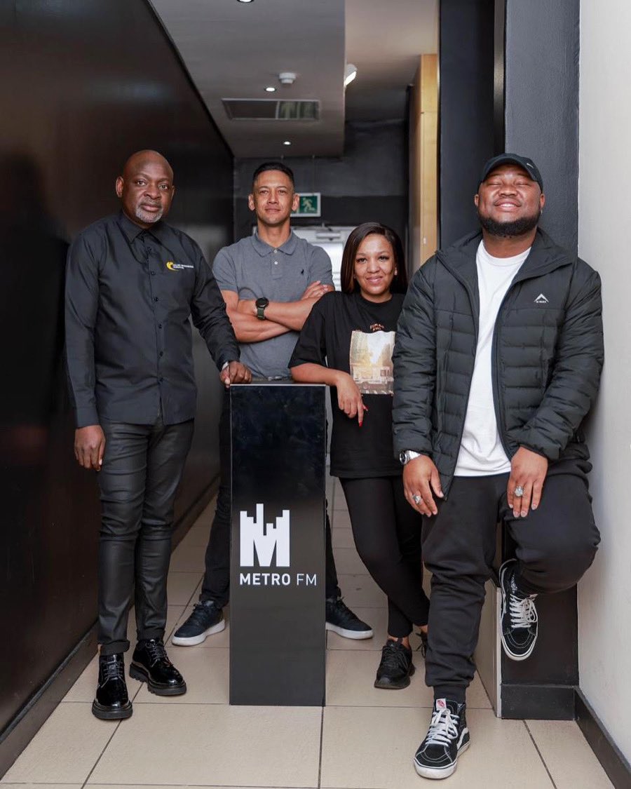 collenmashawane's tweet photo. I joined some of the METRO FM Team to chat about their recent collaboration with the Collen Mashawana Foundation. This partnership is in line with the foundation’s mission to empower individuals and uplift underprivileged communities, as well as METRO FM’s sustainability program, Metro FM Cares. By uniting our efforts, we hope to create a ripple effect of kindness and compassion, motivating others to join us in making a difference. #metrofm #metrofmcares #collenmashawanafoundation
