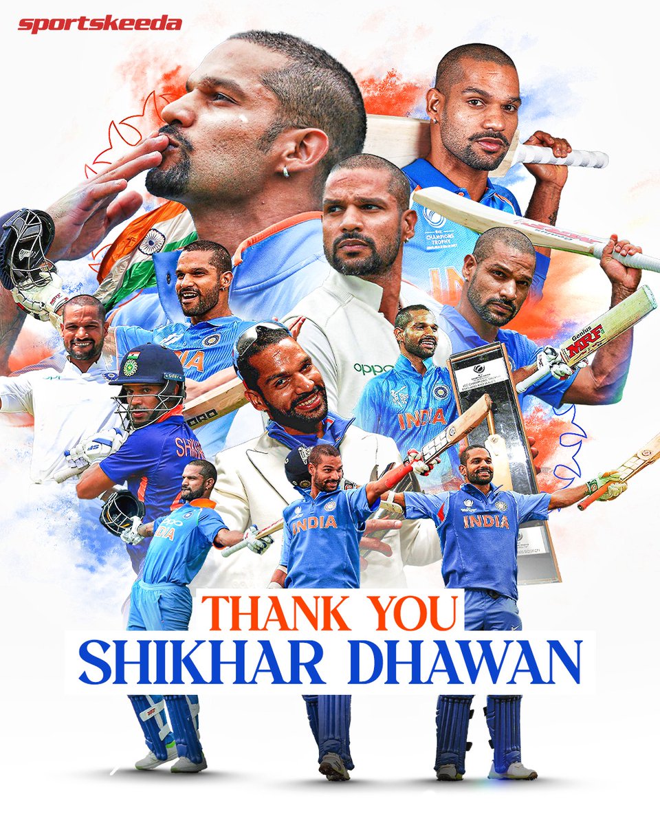 katapamaama's tweet photo. END OF AN ERA 💔
      167 ODI matches
🏏 6793 runs @ 44.11
💯 17 centuries
💥 39 fifties
⚡️ 91.35 strike rate

He came, he conquered ODIs and he left! 💔

Thank you for the memories, Shikhar Dhawan. Indian cricket will miss you 🥹🇮🇳#ShikharDhawan #RohitSharma #Virat https://t.co/1Hgr2vJ8N3