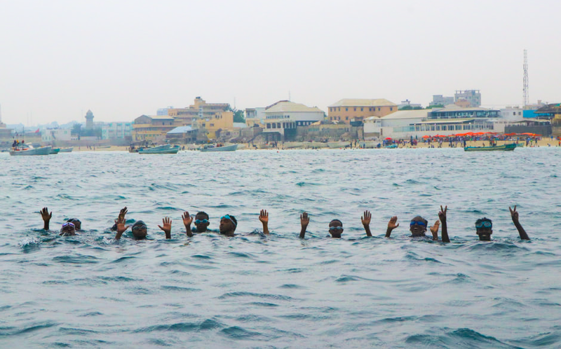 UNSomalia's tweet photo. #SaturdaySpecial: When it comes to swimming, #Somali women can be hindered by cultural misconceptions but also by a lack of swimming and safety training - today we revisit the efforts of @FirdausaMohamud, a young @CUMogadishu lecturer trying to change this through a local community initiative in #Mogadishu. 
Read more here: https://t.co/6ccBk04sfc