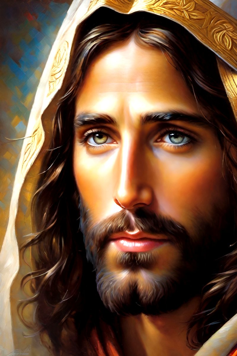 I was trying to get a Jesus with a natural look and loving expression in the eyes. caseyartprints.com 
-
#Jesus #Christian #Christ #God #Love #faith #spiritual