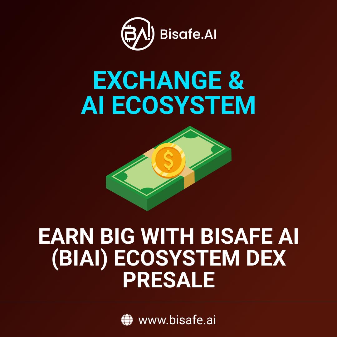 BisafeAi's tweet photo. 🚀 Unlock Massive Earnings with BisafeAI Ecosystem 🌐

The BisafeAI Exchange isn’t just another platform—it’s the future of Centerlised &amp; Decentralized trading.
#BisafeAI #BisafeAiExchange #BisafeAIecosystem #BisafeAiToken #BIAI #CryptoOpportunity #Crypto #EarlyInvestors #Presale https://t.co/Ao5HEDBVLp
