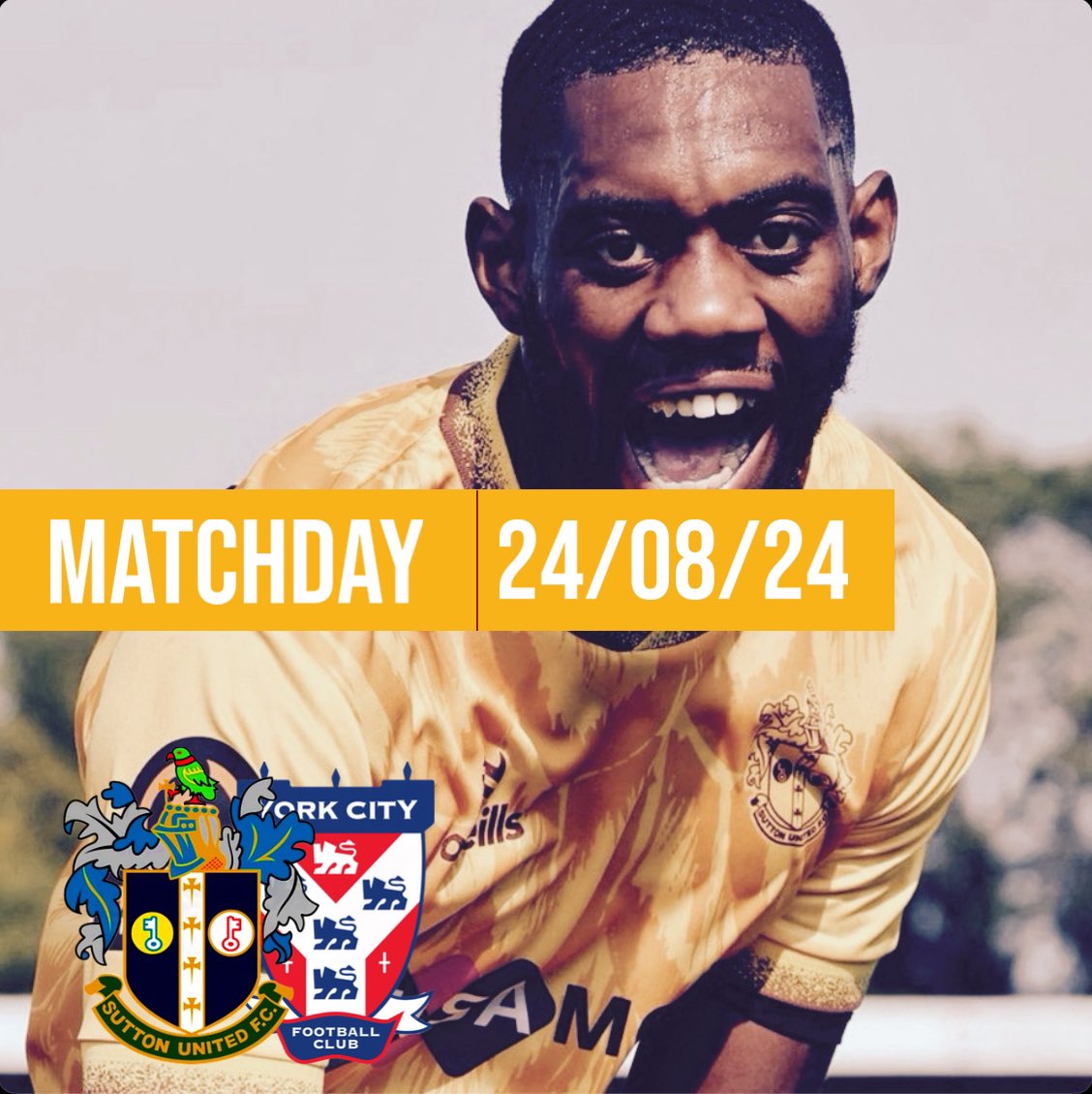 Suttonfan's tweet photo. MATCHDAY yet again https://t.co/8bNePdL13u