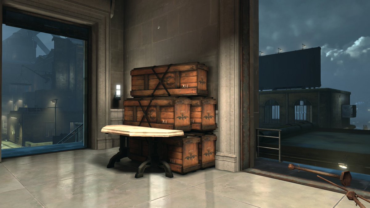 JustinAndyReeve's tweet photo. Dishonored has beautiful boxes. https://t.co/WK5U6ZIyj7