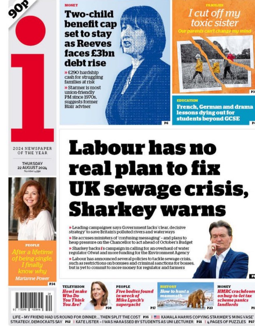 Labour has no real plans to
fix the sewage crisis; what a shame we are back to square one!☝️re-menucipalization is the answer! Water resource should be in public hand! 🙌 <a href="/ZackPolanski/">Zack Polanski</a> <a href="/zarahsultana/">Zarah Sultana MP</a> <a href="/ZoeGarbett/">Zoë Garbett</a> <a href="/AndrewGodsell/">Andrew Godsell 💙 🎗️📚 💚</a> <a href="/AdrianRamsay/">Adrian Ramsay MP</a> <a href="/LucyDramaGee/">Lucy Gee 💙</a> <a href="/TheGreenParty/">The Green Party</a> <a href="/SOAS/">SOAS University of London</a> <a href="/ucl/">UCL</a>