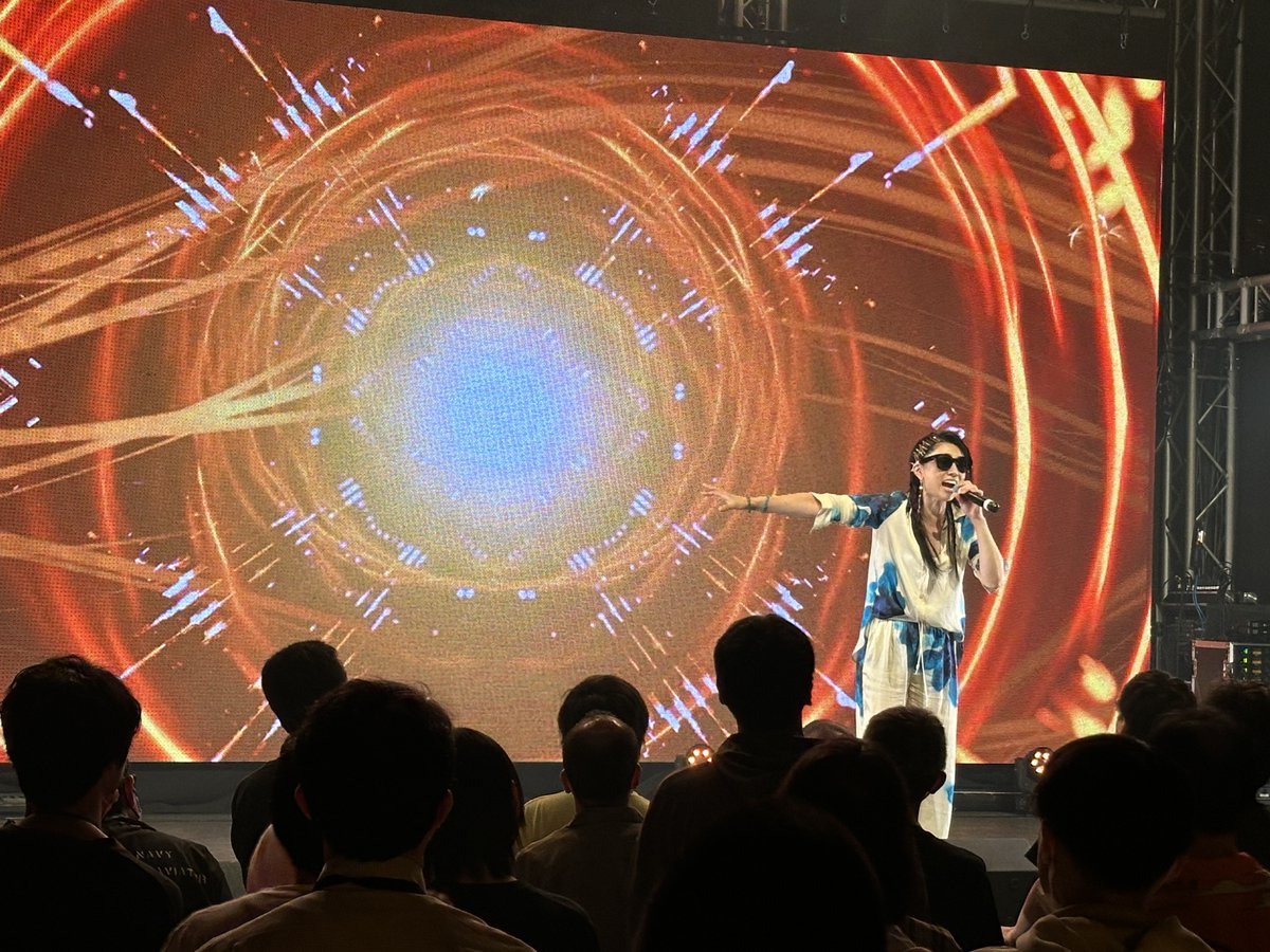 infoZwei's tweet image. ピュアリーモンスター ~Pure Soul Live 2024 Summer~
ありがとうございました‼️

⚡️#Ayumu set list⚡️
1️⃣オカルティクスの魔女
2️⃣小指のパラドックス
3️⃣ライア
4️⃣拡張プレイス

最後に全員で
DANZEN! ふたりはプリキュア コラボ歌唱しました🎤