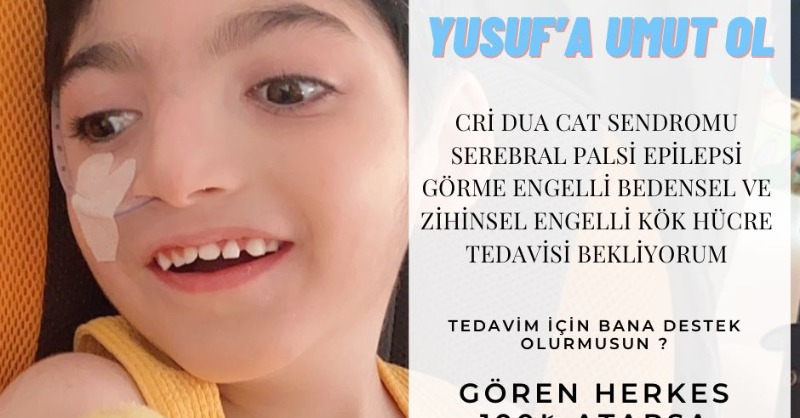 VALİLİK İZİNLİ KAMPANYA 
FAALİYET NO 47.2024.1987 
AD SOYAD : ASUMAN ÖRNEK
YUSUF 10 YAŞINDA İLK DEFA SATACAK BİŞEYİMİZ DURUMUMUZ KALMADIĞINDAN DOLAYI KAMPANYA DÜZENLEDİK LÜTFE KAMPANYAMIZA DESTEK OLUN TAKİP EDİN PAYLAŞIN YUSUF A UMUT OLALIM