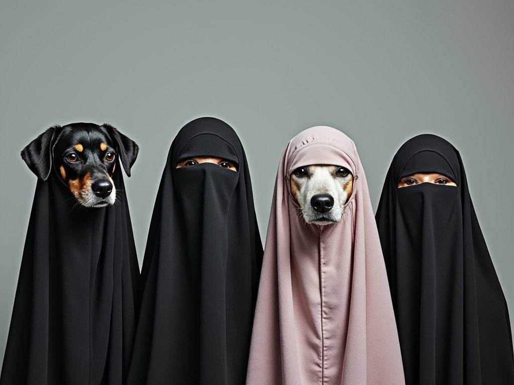If they made dogs dress like this more people would care.