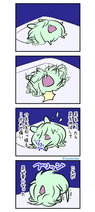 1580日目 足をつったら 