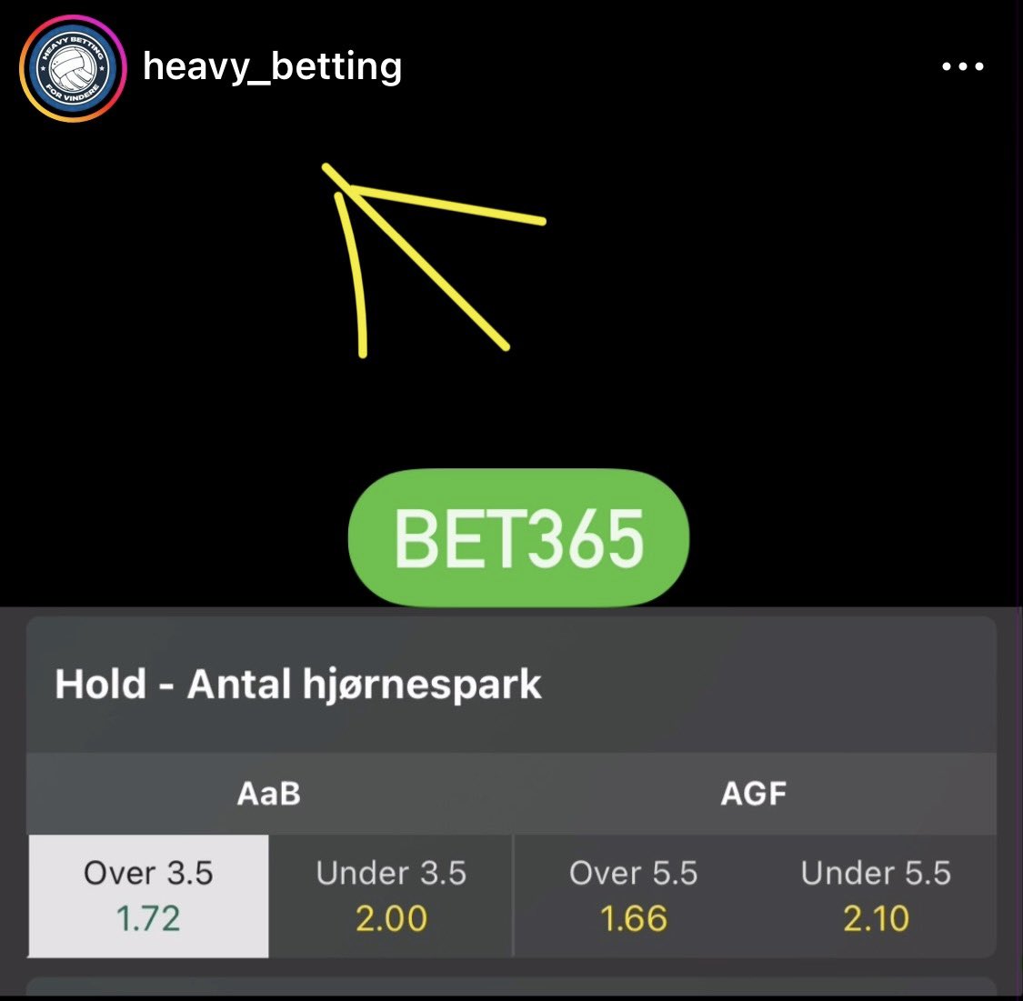 Heavy Betting - For vindere tweet media