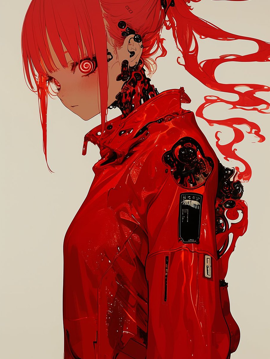 Mechanical  girl 
Flame type 
Nijijourney
