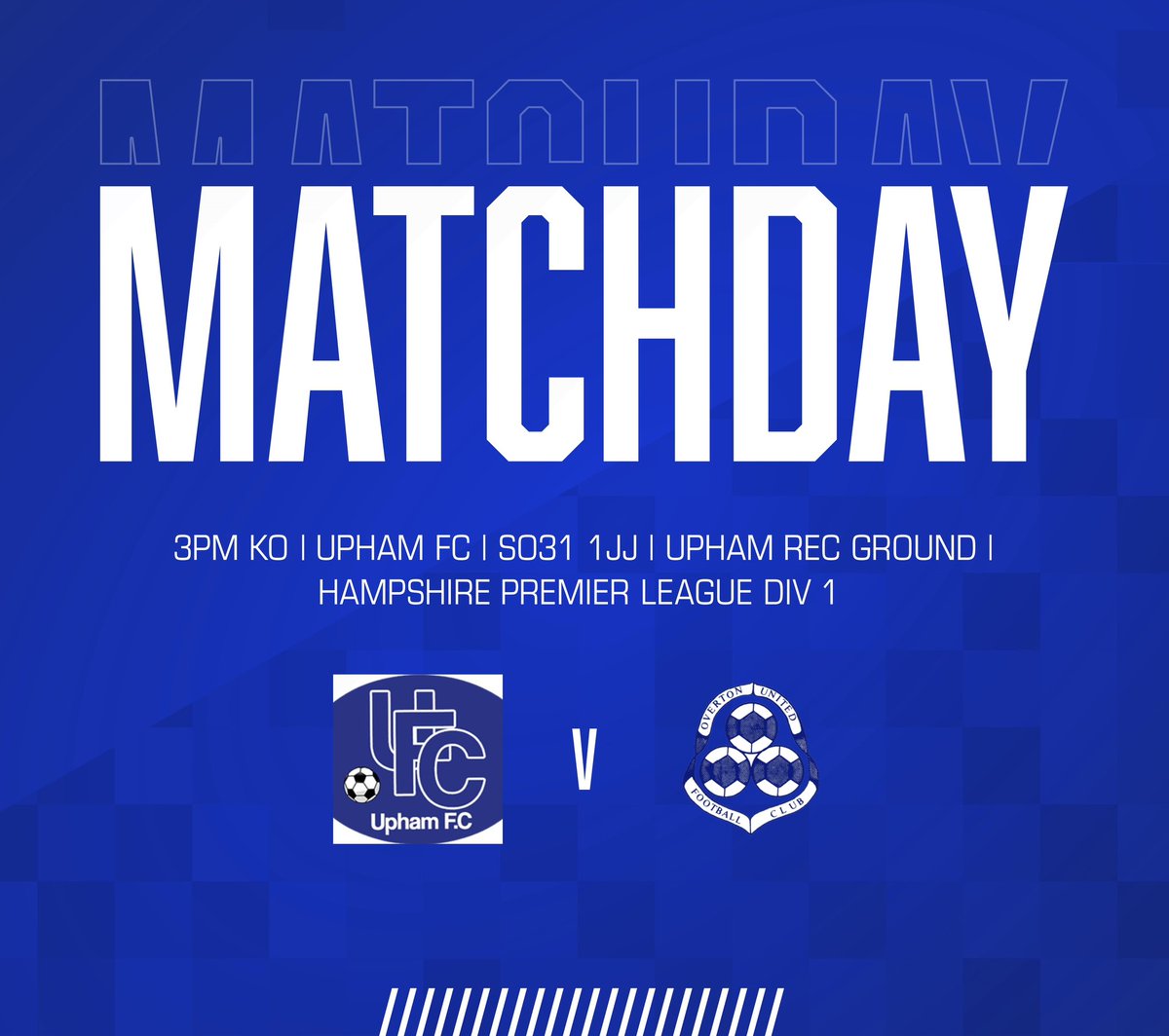 overtonunited's tweet photo. MATCHDAY 4️⃣ 😍🔜

#weareOUFC #uptheOVE @StellarScaffold @HantsLeague @uphamfc https://t.co/9a4AUPIZid