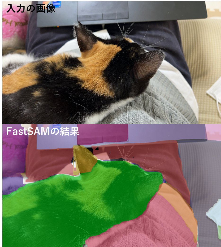 imvisionlabs's tweet image. #FastSAM を利用して、高速なSAM (Segment Anything Model)を実行することができました。以下のドキュメントに従い、環境構築することで簡単に自分のデータでも試すことができました。パラメータを調整しながら様々なバリエーションの結果を得られるので楽しいです。

docs.ultralytics.com/ja/models/fast…