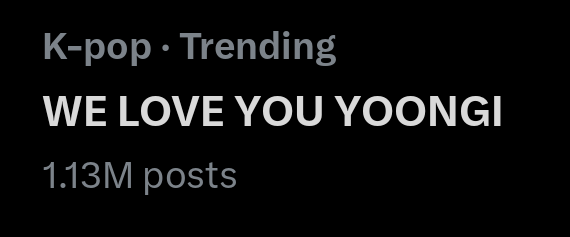 UKIYO_713's tweet photo. I'm afraid there's only one thing left to say 🙂

WE LOVE YOU MIN YOONGI ❤️ https://t.co/vNNN5HFUSU