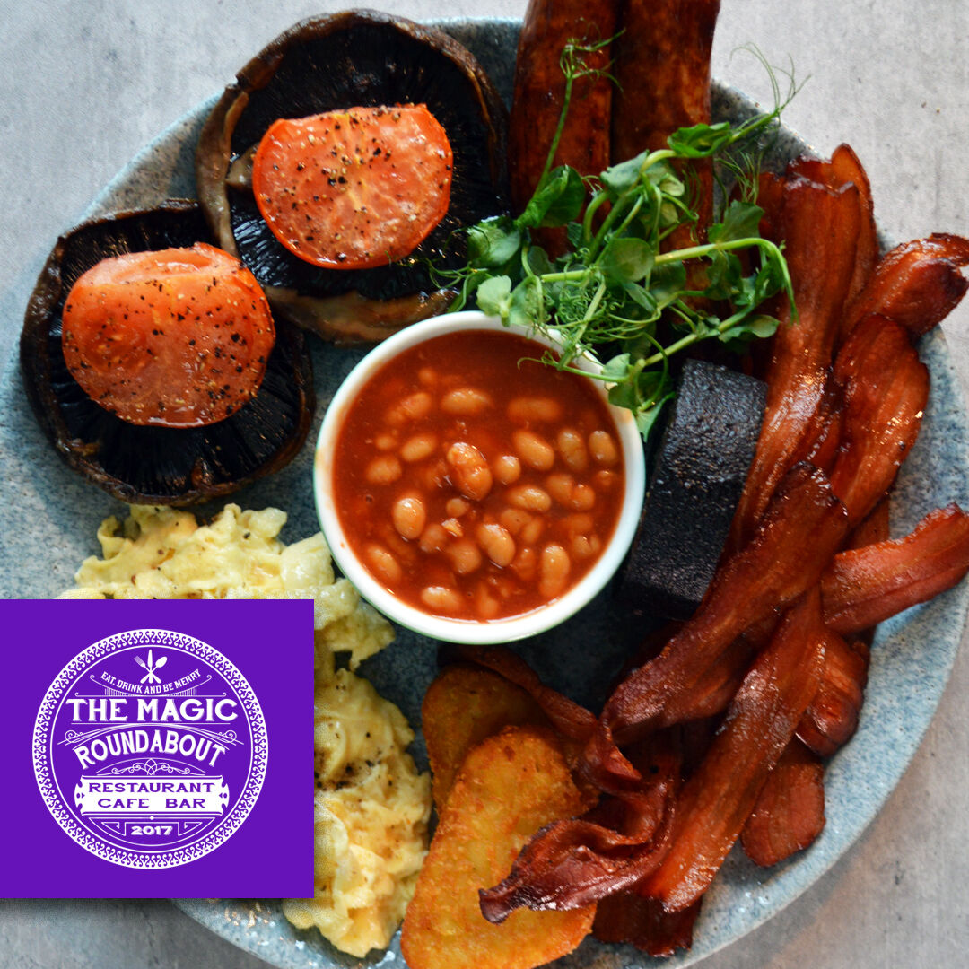 MagicBowness's tweet photo. Bank holidays are for big breakfasts 🍳 and ours is the biggest! Meet the Magic Mega Breakfast at the Magic Roundabout - full English faves, pancake &amp; waffle stacks 😍. Fancy a healthy twist? Try our smoothies &amp; granola bowls.

#BigBreakfast #MagicMegaBreakfast #BankHolidayEats https://t.co/XGkUnbl1Sb