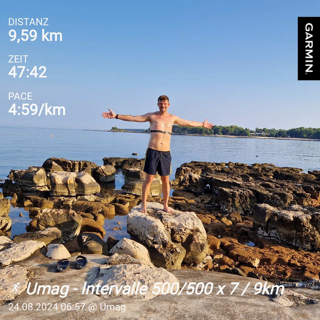Gibt's was schöneres als einen morgendlichen Sprung ins Meer nach einer Laufeinheit? ❤️🤗
#garmin #beatyesterday