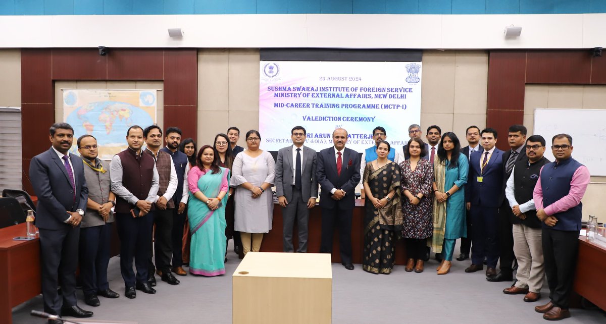 Sushma Swaraj Institute of Foreign Service tweet media