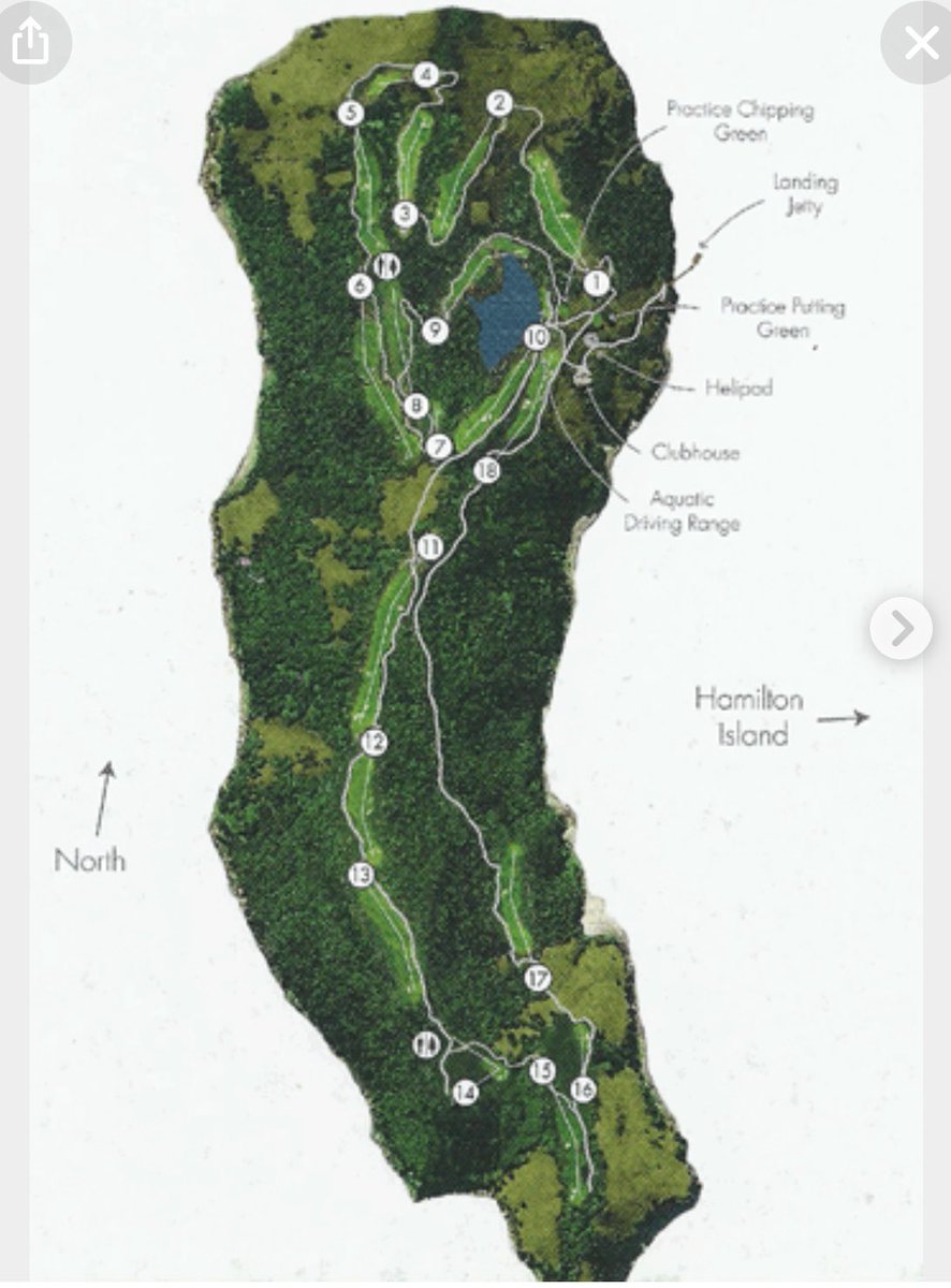 cape212's tweet photo. オーストラリアでゴルフ⛳️
島全体がゴルフ場🏝️

#ゴルフ　#golf https://t.co/uArcuF6W9u