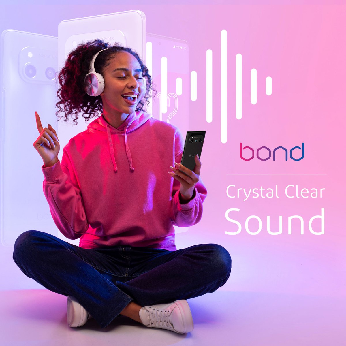 DariaMobile's tweet photo. Enjoy high-quality audio with every call and every song. The Daria Bond 5G delivers clear, immersive sound. 📷📷
#DariaBond5G #daria #dariabond #bond #selfie #smartphone #selfieready #StaySecure #selfies #cellular #biometric #faceid #DariaPhone #5Gspeed #Dimensity7050 #fastphone https://t.co/yjdSdBYTWM