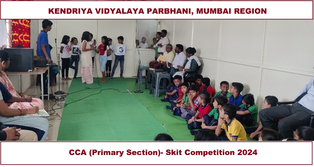 केन्द्रीय विद्यालय परभणी में दिनांक 24.08.2024 को प्राथमिक कक्षाओं के लिए "फनडे गतिविधियों" का आयोजन किया |