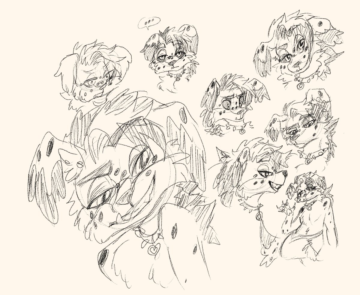 Gobbitses's tweet photo. also more Thor doodles he's a scruffy little thing https://t.co/B6eOHrSDZR