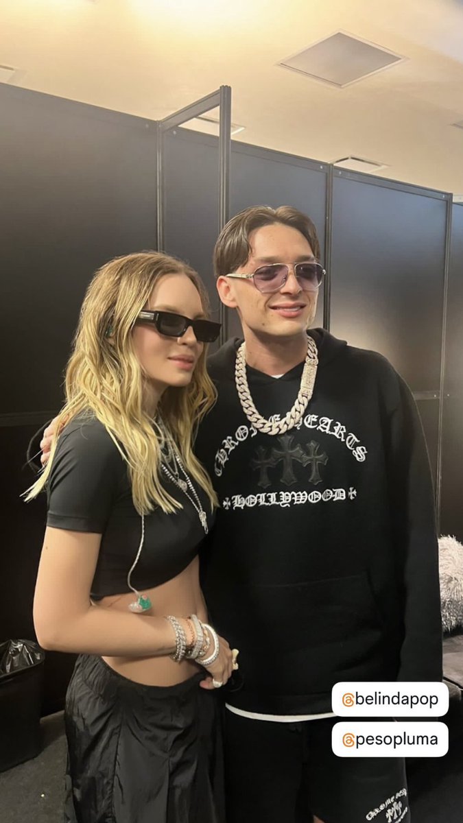 urielortiZ92's tweet photo. Beli Belika y peso pluma 🔥🔥
@belindapop @_PesoPluma https://t.co/vFtMSyTy9r