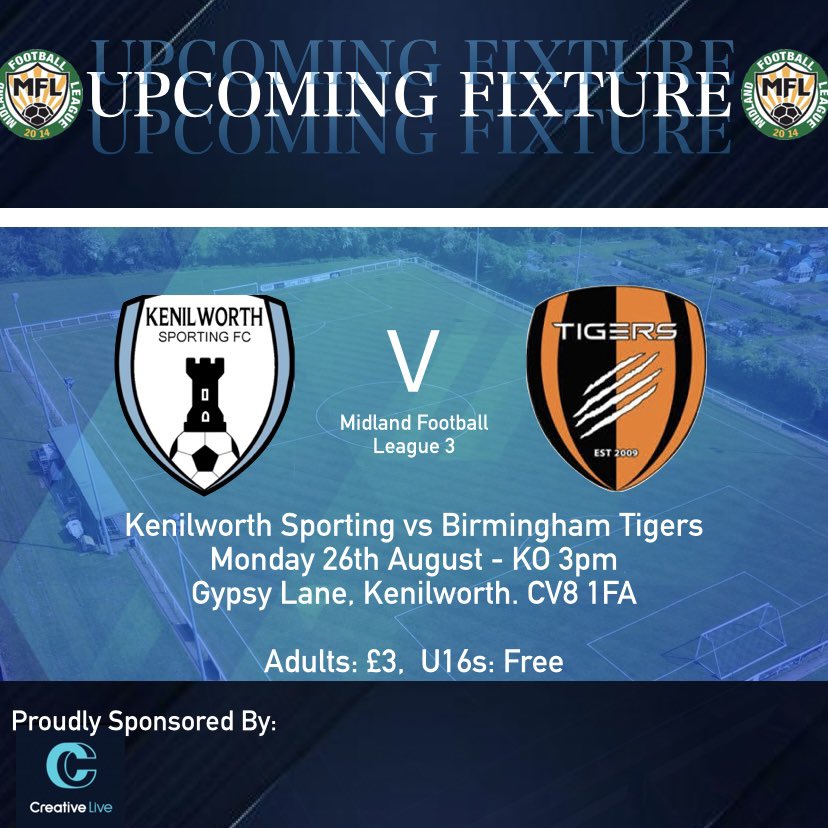 Kenilworth Sporting Football Club tweet media