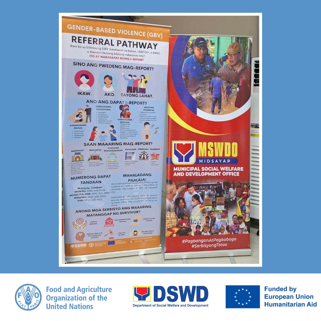 FAOPhilippines's tweet photo. FAO and @dswdserves led the #AnticipatoryAction simulation exercise for flood in the municipalities of Midsayap and Pigcawayan in Cotabato, made possible by the support of @EUinthePH . It included monitoring triggers up to claiming of cash assistance and further observations. https://t.co/z1vxfYruI3