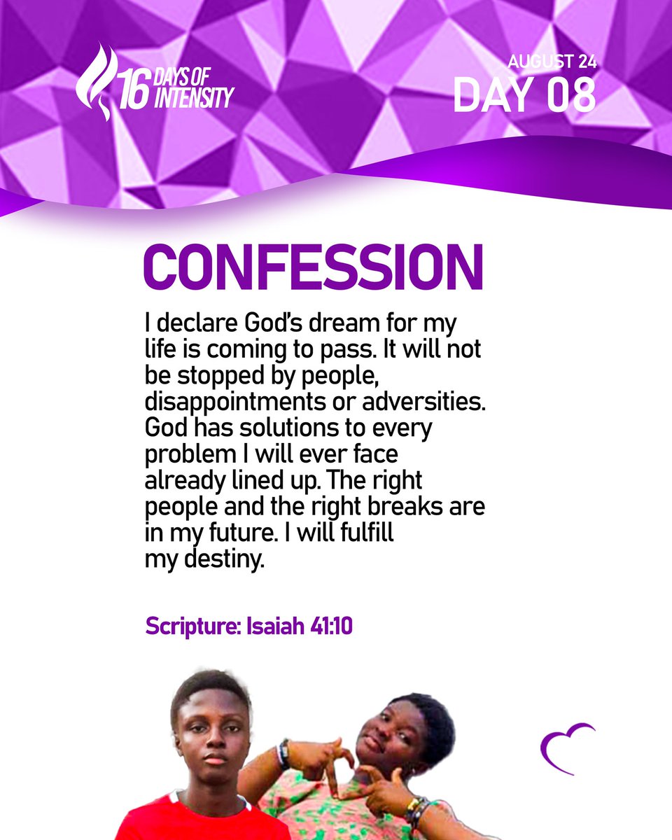 EvangelistKOD's tweet image. Blessed Morning Dear One!

Make these profound confessions to yourself to start your day with the right paths prearranged according to the word of God for you!

#16DaysOfIntensity
#Christian
#God
#Jesus