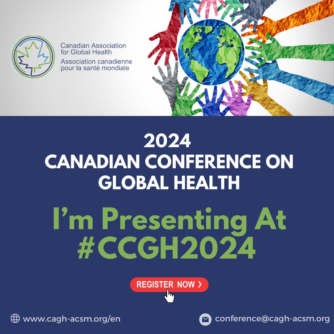 contactmecp's tweet photo. 🚴‍♂️ Excited to share that my abstract titled "Motorised Two-Wheeler Trauma in Urban India: A Mixed-Methods Approach" has been accepted for a poster presentation at the Canadian Conference on Global Health (CCGH) 2024! 

1/1 https://t.co/azWfmbPHJL
